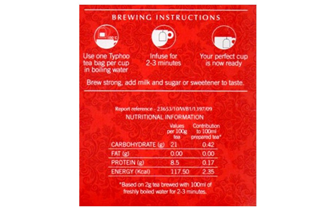 Typhoo Classic Assam    Box  100 pcs